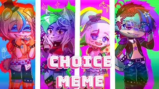 Choice meme //Fnaf mene -GachaClub //⚠️[ Blood / Flashing Light ]⚠️