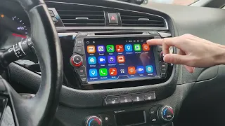 Kia Ceed 2014 Android Head Unit Installation