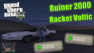 GTA Online: транспортный склад, покупка Ruiner 2000 и Rocket Voltic