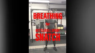 Breathing techniques for kettlebell sport Snatch by Denis Vasilev