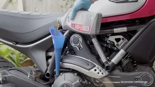 How To: Ducati Scrambler Icon Oil Change / Cambio de aceite