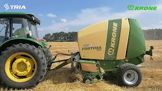 Fortima KRONE рулонные пресс-подборщики успешно работают в Полтавской области