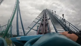 POV - Roller Coaster Mako Seaworld Orlando - 2024 - Front