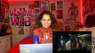 Madame Web Official Trailer Reaction!!! 🕸🕷