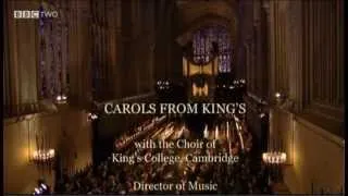 King's College Cambridge 2012 #19 Vom Himmel hock BWV 606 J.S. Bach Closing Credits