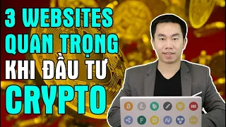 3 Trang WEB quan trọng CẦN BIẾT khi đầu tư Bitcoin, Dogecoin, Cardano (ADA) | Đầu tư Crypto, Tiền ảo