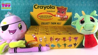 Kidrobot Crayola Coloring Critter Series Figures Full Box Opening With Plush | PSToyReviews