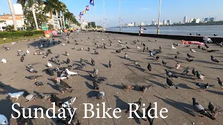 Phnom Penh, Morning Sunday Bike Ride | Cambodia Life