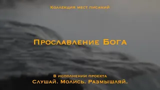 Прославление Бога - коллекция мест Писания| Лучше жизни Твоя милость, и мои уста Тебя возвеличат.