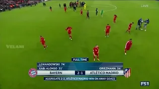 Bayern Munchen 2-1 Atletico Madrid All Goals & Extended Highlights 2016