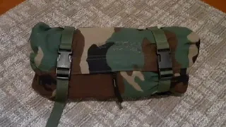 Did You Know You Can Fit a Poncho And Poncho Liner(Ranger Roll) In A Molle II Waist Pack?