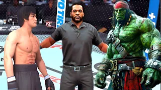 PS5| Bruce Lee vs. Gree Titan Pirate (EA Sports UFC 5)