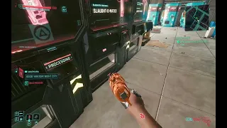 Disposable gun from vending machine - Cyberpunk 2077