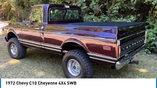 1972 Chevy C10 Cheyenne 4X4 SWB 77494