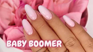 BABY BOOMER nails | Szybki sposób na baby boomer | French fade | Ombre French