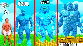 FRANKLIN Growing BIGGEST ICE HULK In GTA 5!