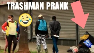 TRASHMAN PRANK|| EXTREME reactions 😂😂