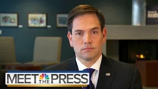 Marco Rubio On Immigration, ISIS, Ted Cruz (Full Interview) | Meet The Press | NBC News