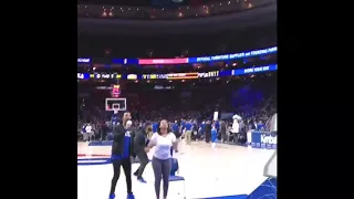 NBA Fan makes epic proposal at 76ers game