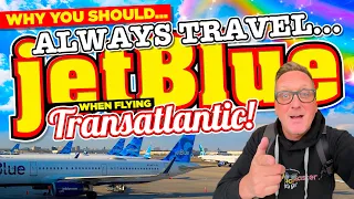 WHY you should ALWAYS BOOK with JET BLUE when choosing to Fly Transatlantic.  Flight 2143 JFK - LGW