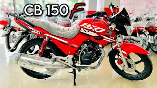 Honda CB 150F Red Colour 2024 Model. Complete Review and Price in Pakistan