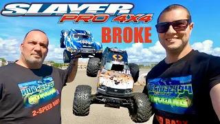 HPI Savage X 4.6 With a 3-speed & Traxxas Slayer PRO - Long Term Updates and Issues - What Broke?