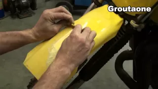 Polishing Motorcycle Plastic Tricks