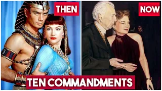 "Ten Commandments 1956" Then and Now photos. Where are they now? | Most beautiful movie of all times