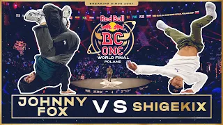 B-Boy Shigekix vs. B-Boy Johnny Fox | Top 16 | Red Bull BC One World Final Poland 2021