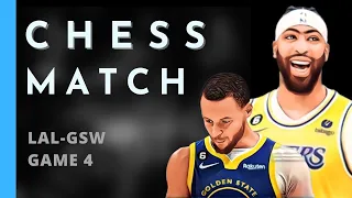 The incredible Anthony Davis-Steph Curry chess match