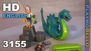 (2002) 3155 Viking Sea Monster, Sea Dragon, Playmobil REVIEW