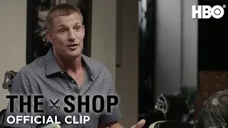 The Shop: UNINTERRUPTED | Gronk on Stopping Football and Partying (Season 2 Episode 3 Clip) | HBO