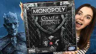 Монополия ИГРА ПРЕСТОЛОВ обзор / Game of thrones Monopoly распаковка