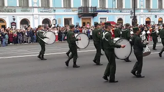 Парад барабанщиков. Питер 2019