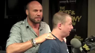 Randy Couture chokes out Jim Norton - @OpieRadio