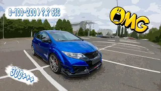 HONDA CIVIC TYPE-R 🚗 300+++ HP 🏁 Remus, Forge, Eventuri, ...