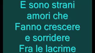 Laura Pausini -Strani amori lyrics con testo, made by fedcalmus