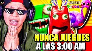 NUNCA JUEGUES GARTEN OF BANBAN A LAS 3:00 AM 😱 | Pasaron cosas raras... | Pathofail