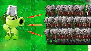 Plants vs Zombies Epic Hack 100% Repeater vs All Zomboss