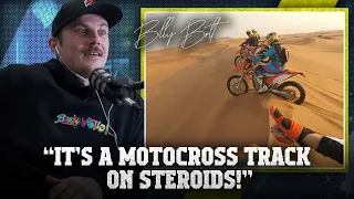 "It's 4th and 5th gear only!" Billy Bolt talks about Dubai's insane MOTOCROSS TRACK ON STEROIDS!