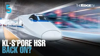 EVENING 5: Malaysia and Singapore to revisit HSR