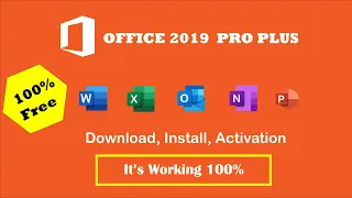 Download Install and Activate MS Office 2019 Pro Plus Full Version-( 100% Free )