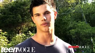 Team Jacob: Taylor Lautner in Teen Vogue's Cover Shoot