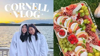 cornell vlog | roomie's birthday, samgyubsal parties, im sports | sophomore year