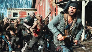 Days Gone - The Sawmill Horde Boss Fight (Noob vs Biggest Zombie Horde in Gaming History)