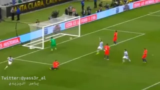 اهداف مباراة الارجنتين وتشيلي 2-1 - الاهداف كاملة بصوت علي الكعبي - كوبا امريكا 2016 HD