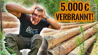 KATASTROPHE! - 5.000€ einfach verbrannt.. XXL Shelter steht auf der Kippe | Survival Mattin