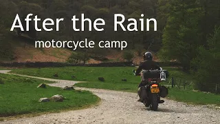 Motorcycle Camping in Spring - After the Rain Moto Camp.