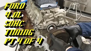 Ford Explorer Ranger 4.0L SOHC Startup Rattle Fix: Timing Walkthrough Pt 4 of 4 Engine Assembly