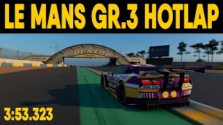 GT Sport: Le Mans Gr.3 Hotlap (3:53.323)